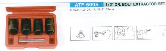 ATF-5095 Veržlių ištraukimo rinkinys