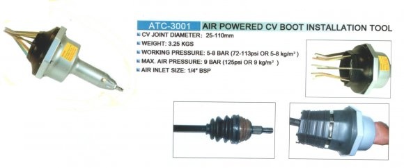 ATC-3001 Granatos gumos pneumatinis keitiklis